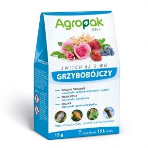 Switch 62,5 WG na choroby grzybowe 15g Agropak - Agropak