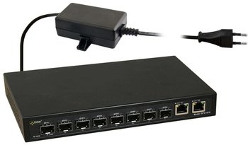 Switch 8 portowy gigabitowy optyczny Pulsar SFG10F8 8xSFP + 2xRJ45 - Pulsar
