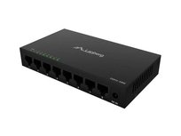 Switch niezarządzalny Lanberg 8x 1GB/s Gigabit Ethernet Desktop 12V (Obudowa metalowa) Lanberg
