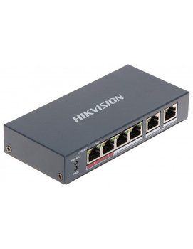 Switch PoE DS-3E0106P-E/M 6-PORTOWY Hikvision - HikVision