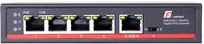 SWITCH POE GETFORT 4GE+1GE 90W (POE-IN) Getfort