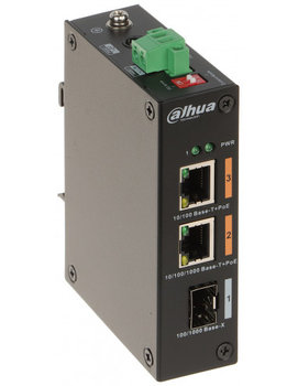SWITCH POE PFS3103-1GT1ET-60-V2 2-PORTOWY SFP DAHUA - Dahua