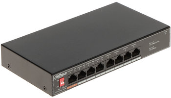 SWITCH POE SF1008LP 8-PORTOWY DAHUA - Dahua