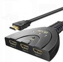 Switch Rozdzielacz Hdmi 3W1 3D 4K 2K Hdcp 3 W 1 Anytech