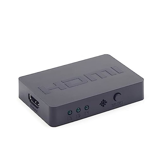 Zdjęcia - Kabel Pilot Switch / rozgałęźnik z 3 HDMI do 1 HDMI 3x1 