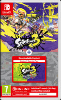 SWITCH Splatoon 3 + Season Pass + NSO 3-month CONQUEST