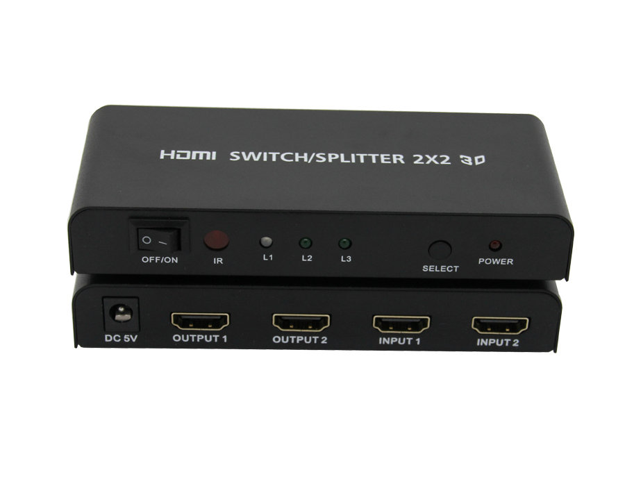 Фото - Кабель Matrix Switch Splitter HDMI 2x2 3D  2/2 Pilot 