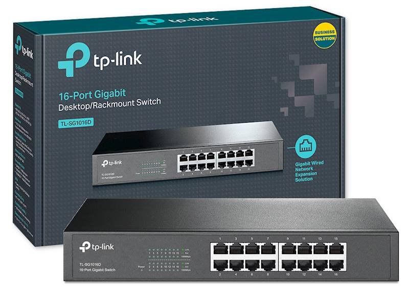 SWITCH TP-Link SG1016D | 16xLAN 1Gb/s