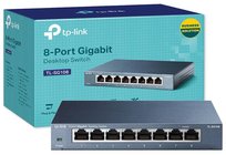 SWITCH TP-Link SG108 | 8xLAN 1Gb/s TP-Link