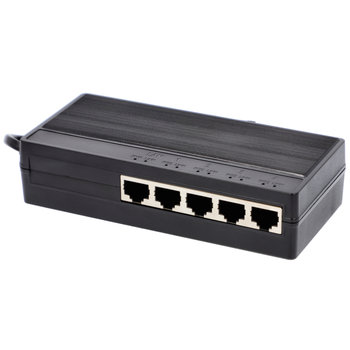 Switch Vidiline Desktop PoE 4x 100Mb/s Uplink 1x 100Mb/s 65W VIDI-F0420FB-D - VidiLine