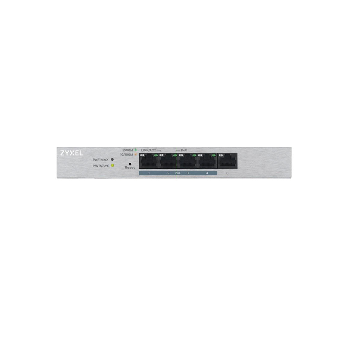 Switch ZYXEL GS1200-5HPV2-EU0101F - ZyXEL | Sklep EMPIK.COM