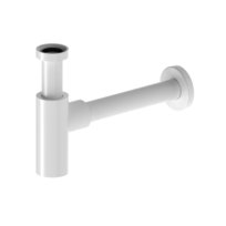 Syfon butelkowy Gelida, Biały mat, Regulowany