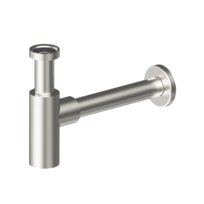 Syfon butelkowy Tiana, Stal szczotkowana, Regulowany