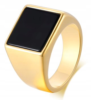 Sygnet UNISEX ZŁOTY Stal 316L Pozłacany EU19 US09 - Inna marka