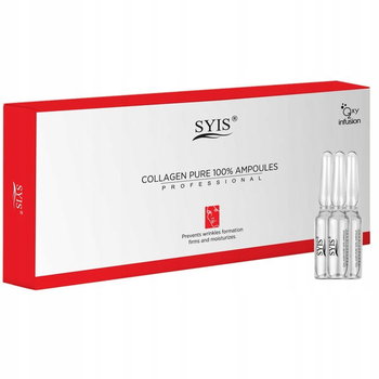 Syis ampułki do cery dojrzałej pure collagen 100% 10 x 3ml - SYIS