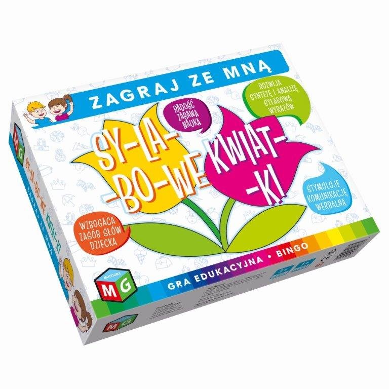 Sylabowe kwiatki, gra edukacyjna, MULTIGRA