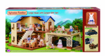 Sylvanian Families, Duży domek miejski z oświetleniem, 5669 - Sylvanian Families