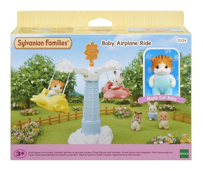 Sylvanian Families, Figurki Kolekcjonerskie, Zestaw Przedszkolna Karuzela, 5334