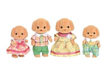 Sylvanian Families, Figurki Kolekcjonerskie, Zestaw Rodzina Pudli - Sylvanian Families