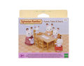Sylvanian Families, Figurki Kolekcjonerskie, Zestaw Stół i Krzesła do Jadalni, 4506 - Sylvanian Families