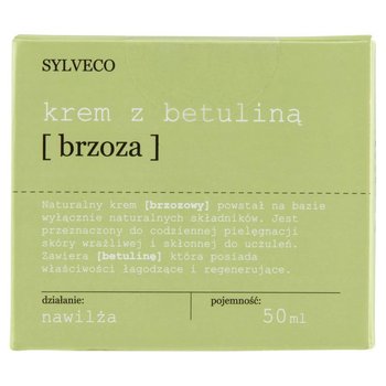 Sylveco, Krem z betuliną Brzoza, 50 ml - Sylveco