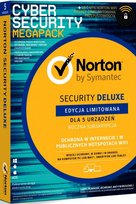SYMANTEC Norton Security 3.0 DELUXE + WiFi Privacy 1.0 21386356, 1 użytkownik/5 urządzeń, 1 rok, PL 