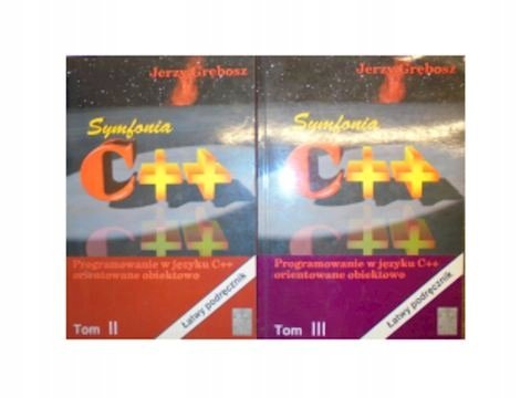 Symfonia C++ Programowanie w języku C++ orientowane obiektowo Tom 2 - 3 ...