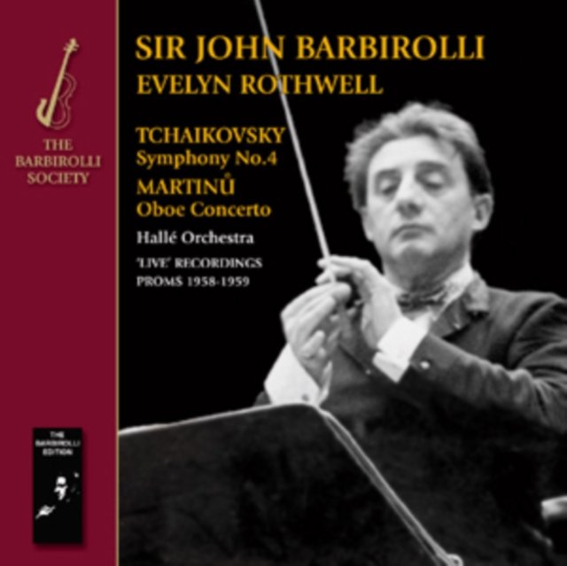 Symphony No. 4 / Oboe Concerto Barbirolli Society Muzyka Sklep