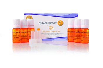 Synchroline, Synchrovit C, skoncentrowane serum liposomowe, 6 ampulek - Synchroline