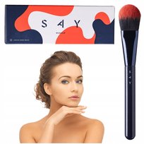 Syntetyczny Pędzelek do nakładania Różu BRONZERA makijażu makeup NR 9 SAY