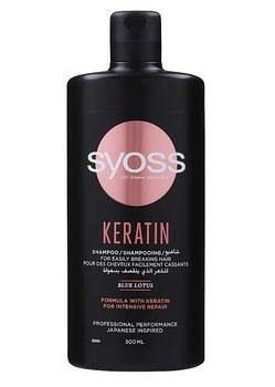 Syoss, Keratin, Szampon przeciw łamliwości włosów, 500 ml - Syoss