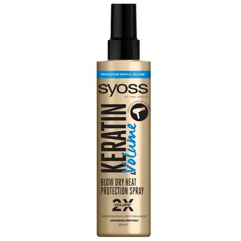 Syoss, Keratin & Volume, Spray Do Włosów Termoochronny Nadający Objętość, 200ml - Syoss