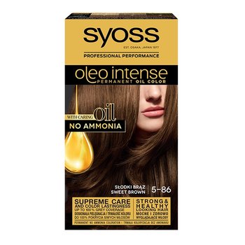 Syoss, Oleo Intense, farba do włosów, 5-86 Słodki brąz - Syoss