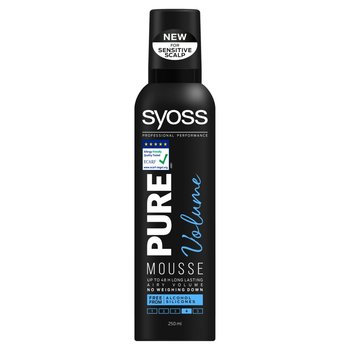 Syoss, Pure Volume, pianka do włosów, 250 ml - Syoss