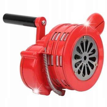 SYRENA NA KORBĘ RĘCZNĄ CZERWONA PRZENOŚNY RĘCZNY ALARM 120dB - inna (Inny)