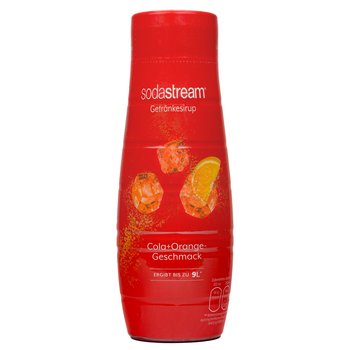 Syrop Cola Orange SODASTREAM Cola Orange - koncentrat 500 ml do saturatora napój gazowany 9l niskokaloryczny smak pomarańczowo-kolowy - SodaStream