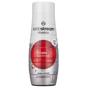 Syrop Cola Zero SODASTREAM Cola Zero - 440 ml koncentrat bez cukru do saturatora napój gazowany bez kalorii - SodaStream