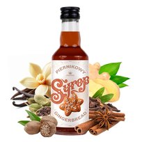 Syrop do kawy piernikowy 200 ml zimowy DOSKONAŁY DO NAPOJÓW Gingerbread
