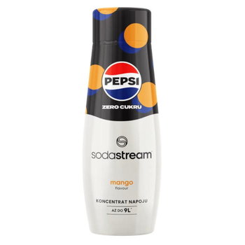Syrop do saturatora SODASTREAM Pepsi, 1 szt. - Zero Cukru Mango koncentrat 440 ml napój gazowany bez cukru - SodaStream