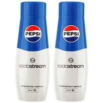 Syrop do Saturatora SodaStream Zestaw Koncentratów 2x Pepsi
