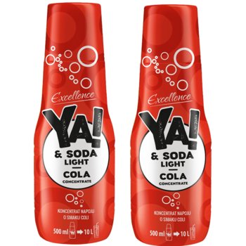Syrop do saturatora YA&SODA COLA LIGHT YA&SODA, 2 szt. - 500ml bez cukru zero kalorii napój gazowany koncentrat - Inna marka