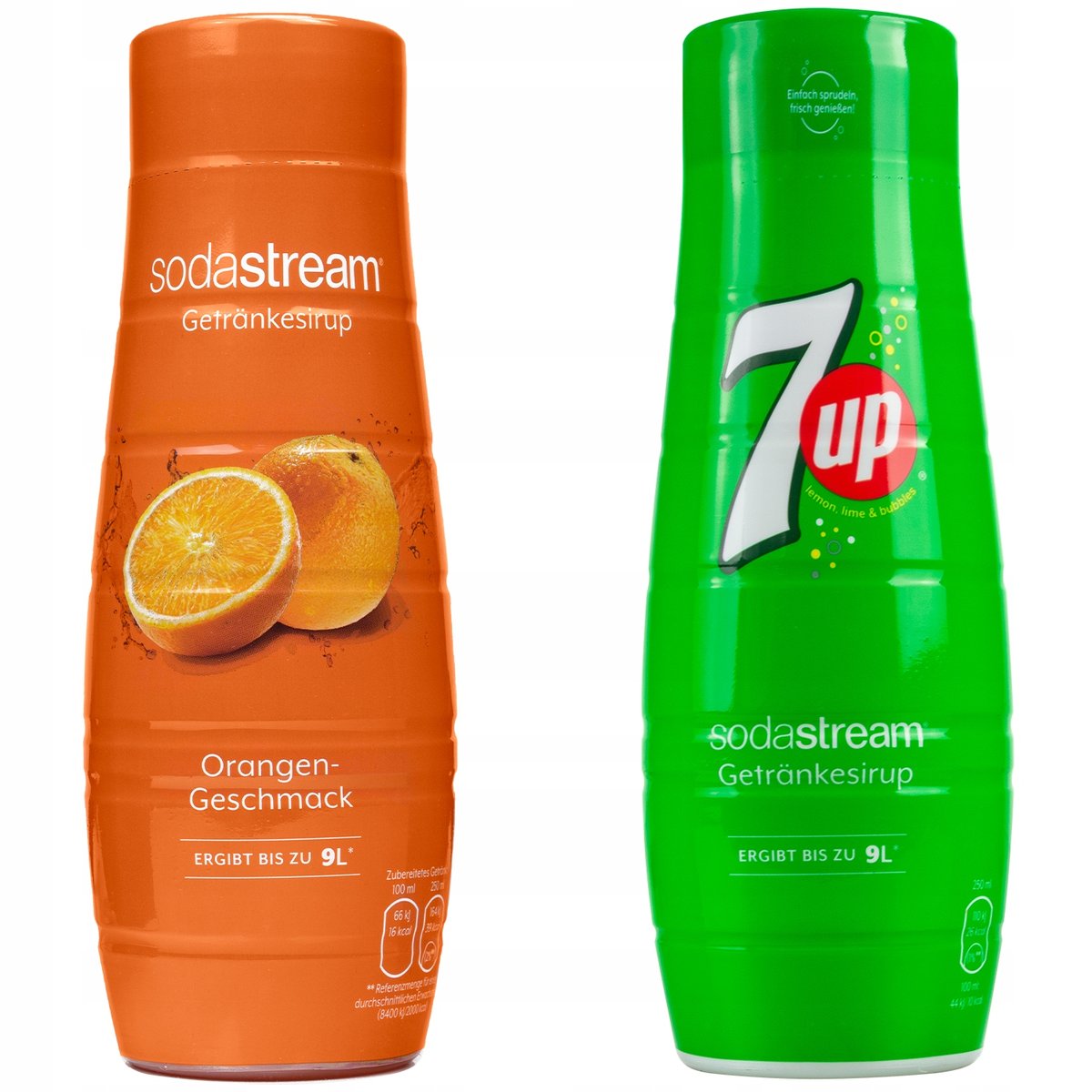 Syrop Do Sodastream Classics Pomarańcza 440Ml + 7Up SodaStream AGD