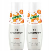 Syrop koncentrat sok SodaStream Mirinda Zero BEZ CUKRU 2 szt.