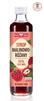 Syrop Malinowo - Różany 250 Ml - Polska Róża - Polska Róża