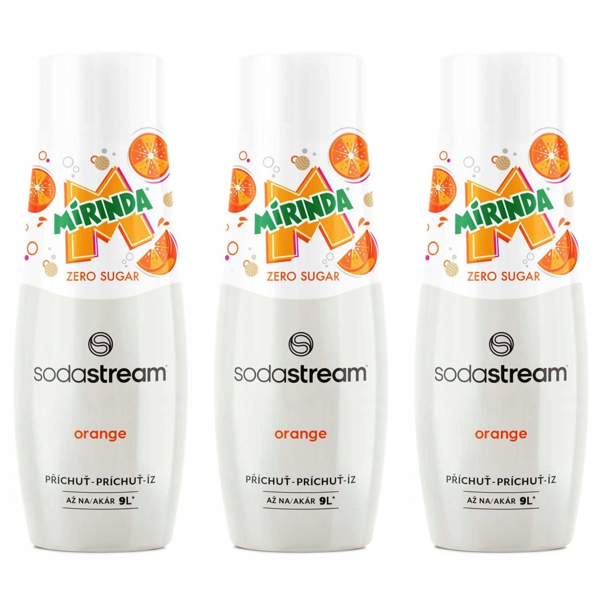 Syrop Sodastream Koncentrat Do Wody Do Saturatora Sok Mirinda Zero Bez