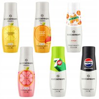 Syrop Sodastream Pepsi Max, 7Up Free, Mirinda Zero, Mango, Grejpfrut, Lemon