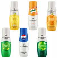 Syrop Sodastream Pepsi + Mirinda + Mojito + Lemoniada + Mandarynka +Limonka