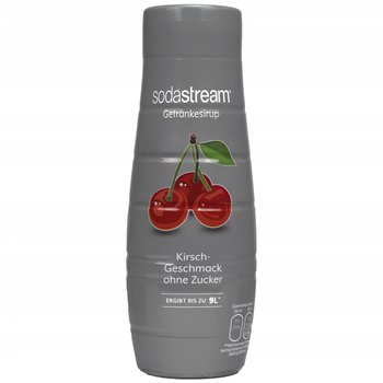 Syrop wiśniowy bezcukrowy SODASTREAM Wiśnia Zero - koncentrat 440ml napój gazowany bez cukru saturator 9l. - SodaStream