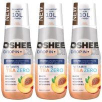 Syrop witaminowy OSHEE Drop Ice Tea ZERO OSHEE, 3 szt. - Brzoskwinia 500 ml napój bez cukru herbaciany koncentrat Inna marka