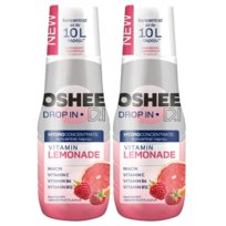 Syrop witaminowy OSHEE Drop Vitamin Lemonade OSHEE, 2 szt. - malinowo-grejpfrutowy napój koncentrat bez cukru witaminy B6 B12 Inna marka